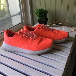 3/$10 sale! Neon orange sneakers